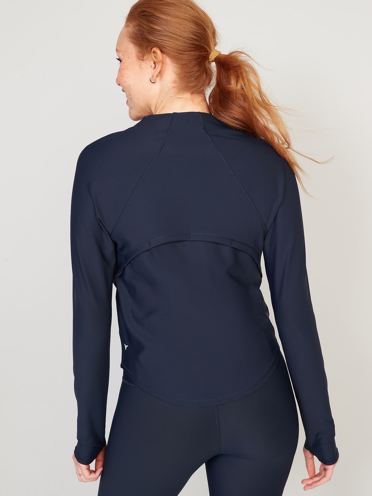 PowerSoft Crop Full Zip | Old Navy