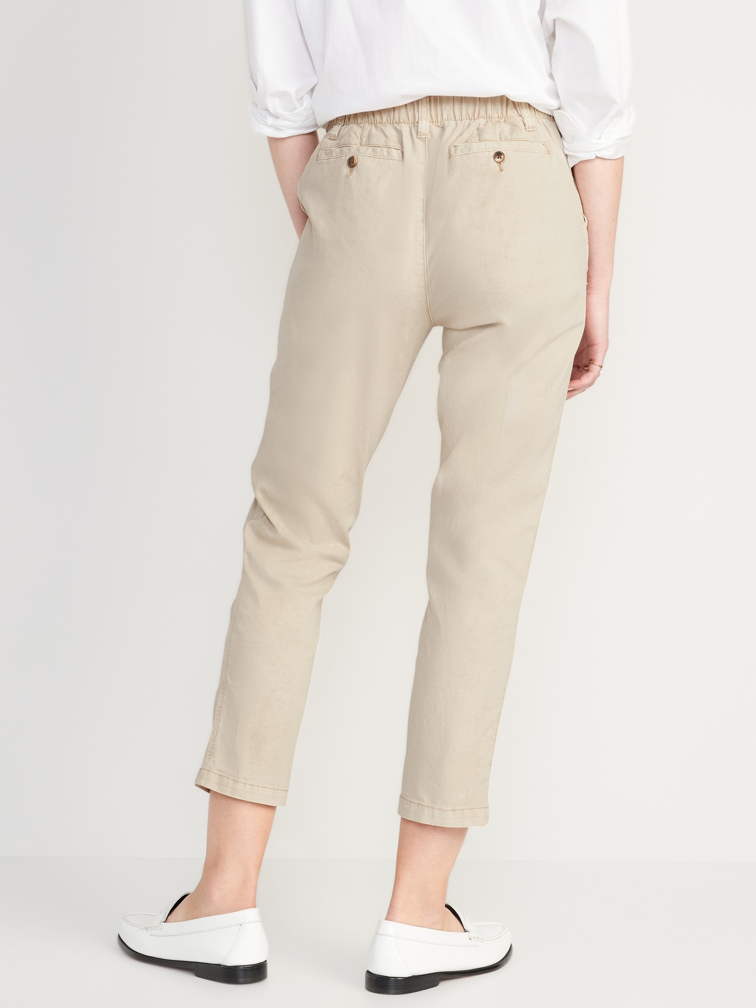 High Waisted Ogc Chino Pants For Women Old Navy