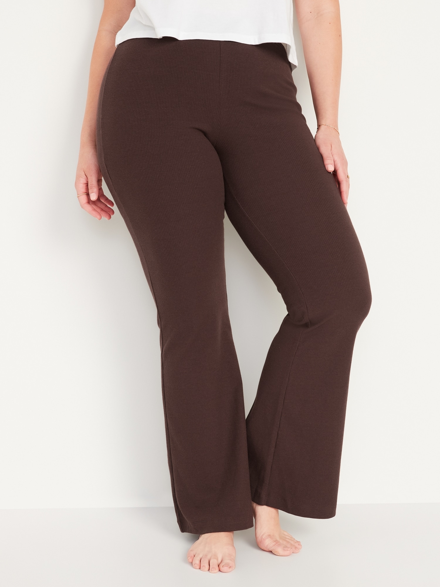Best Ribbed Flare Leggings, 13 Flare Pants From Old Navy for Every  Occasion