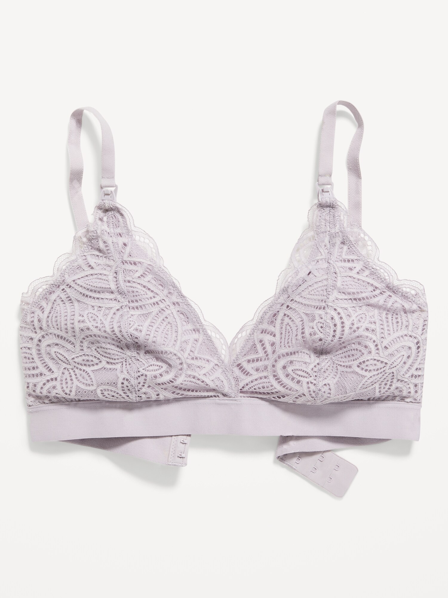 Maternity Lace Nursing Bralette Old Navy