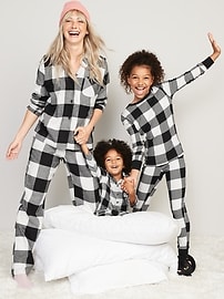 View large product image 3 of 3. Unisex Matching Print Pajama Set for Toddler & Baby