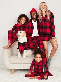 Matching Print Flannel Shirt for Pets