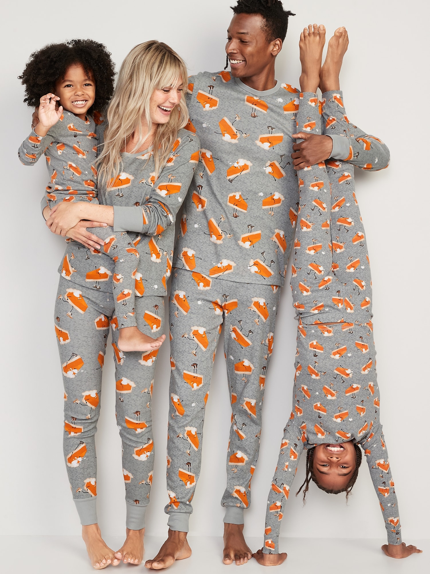 Matching Printed Pajama Set