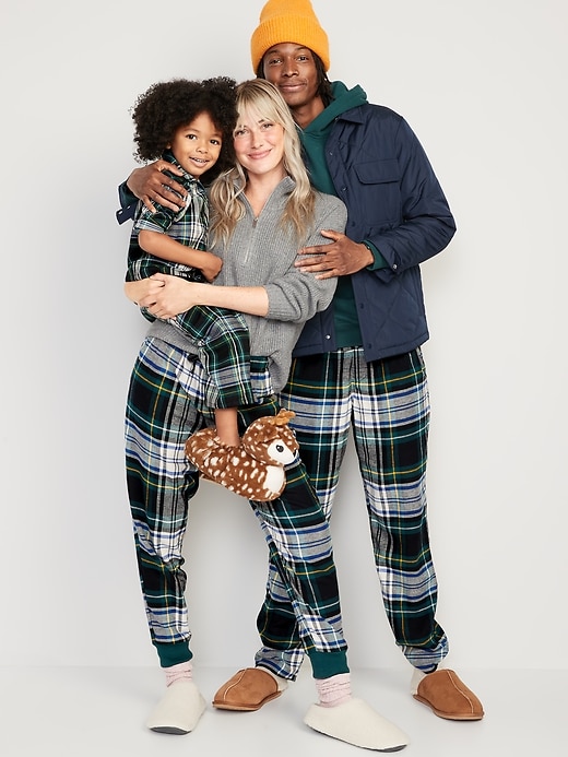 Image number 4 showing, Matching Plaid Flannel Pajama Set