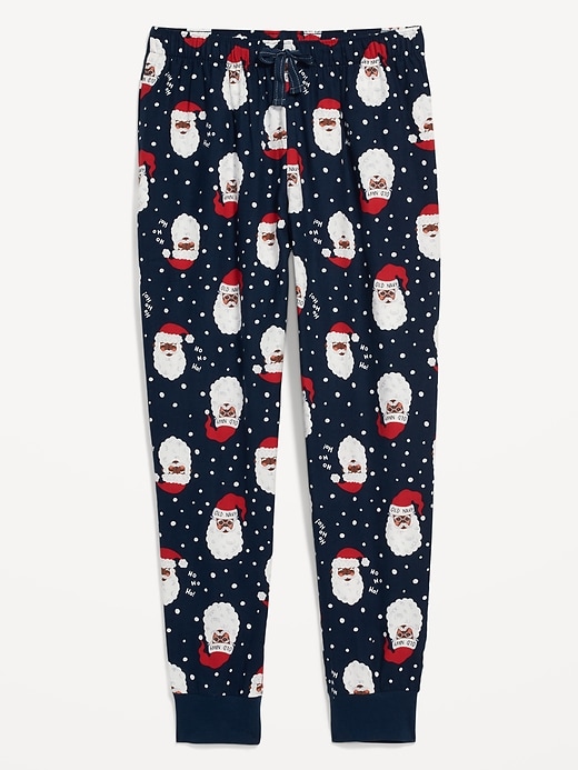 Image number 4 showing, Printed Flannel Jogger Pajama Pants