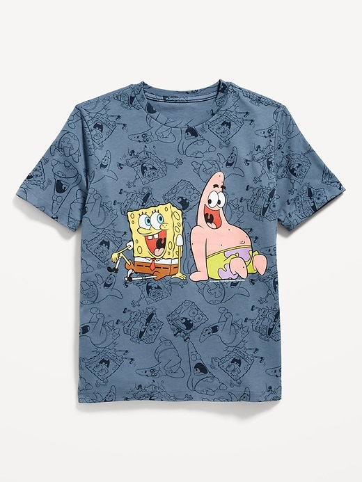 View large product image 1 of 2. SpongeBob SquarePants™ Gender-Neutral T-Shirt for Kids