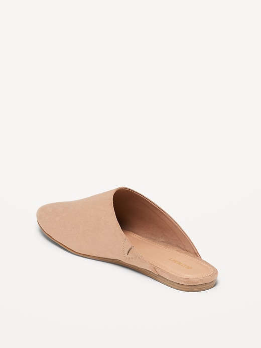 Image number 6 showing, Faux-Suede Mule Shoes