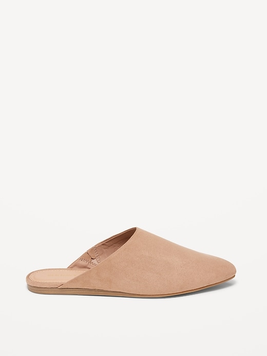 Image number 4 showing, Faux-Suede Mule Shoes