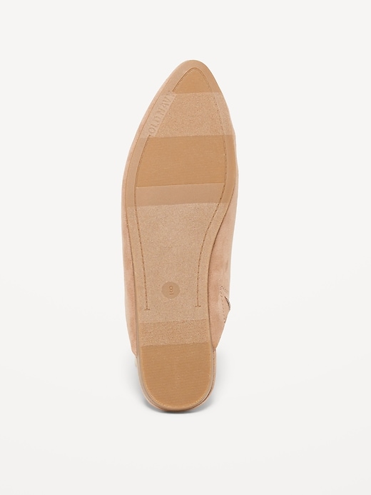 Image number 5 showing, Faux-Suede Mule Shoes