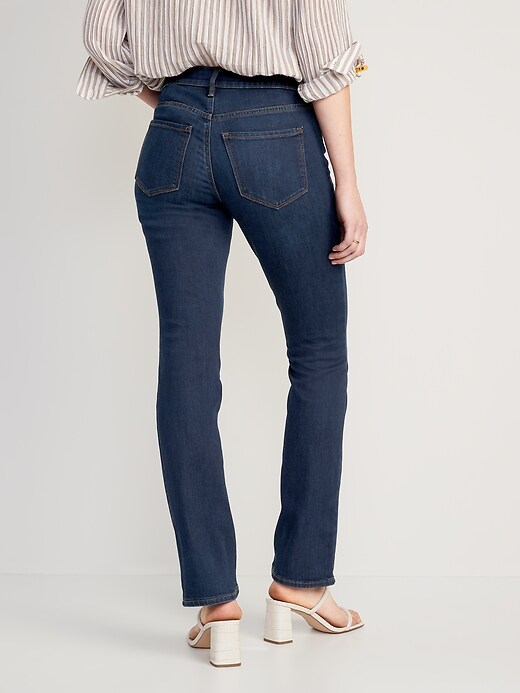 Image number 2 showing, Mid-Rise Kicker Boot-Cut Jeans for Women