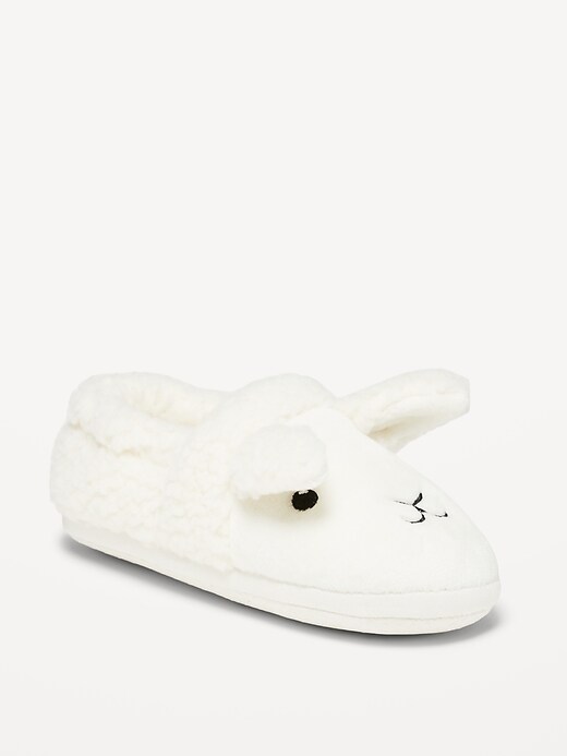 View large product image 1 of 1. Unisex Critter Slippers for Baby