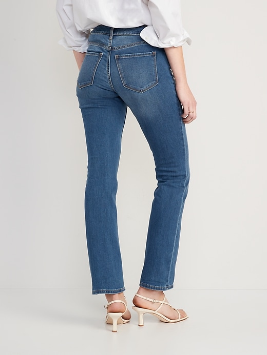 Image number 2 showing, Mid-Rise Kicker Boot-Cut Jeans for Women
