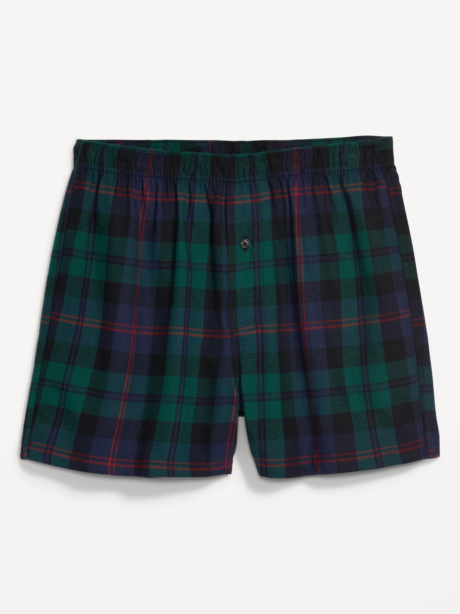 Flannel Boxer Shorts -- 3.75-inch inseam