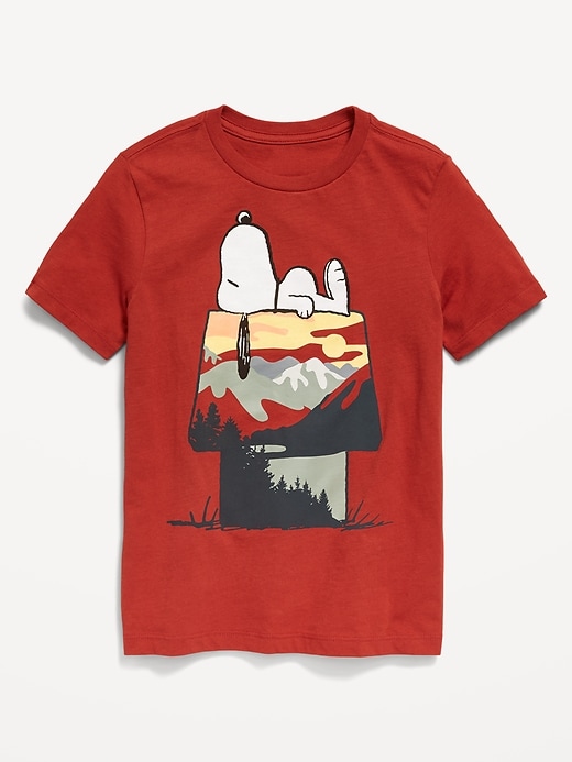 Peanuts® Snoopy Graphic Gender-Neutral T-Shirt for Kids