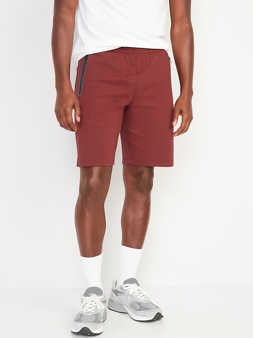 Image number 1 showing, Dynamic Fleece Jogger Shorts for Men --9-inch inseam