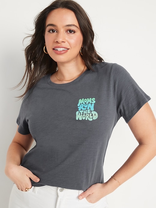 Image number 5 showing, EveryWear Graphic T-Shirt for Women