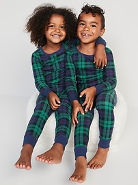 Unisex Matching Print Pajamas for Toddler & Baby