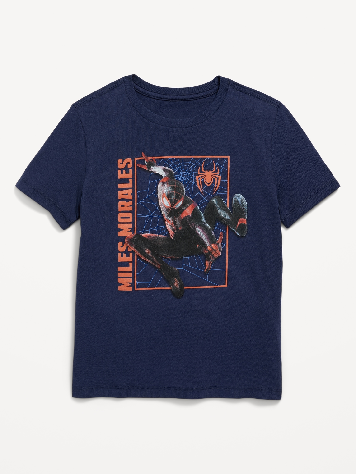 Marvel™ Miles Morales Spider-Man Gender-Neutral T-Shirt for Kids | Old Navy