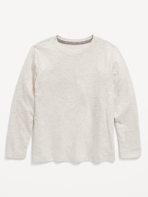 Softest Long-Sleeve Solid T-Shirt for Boys