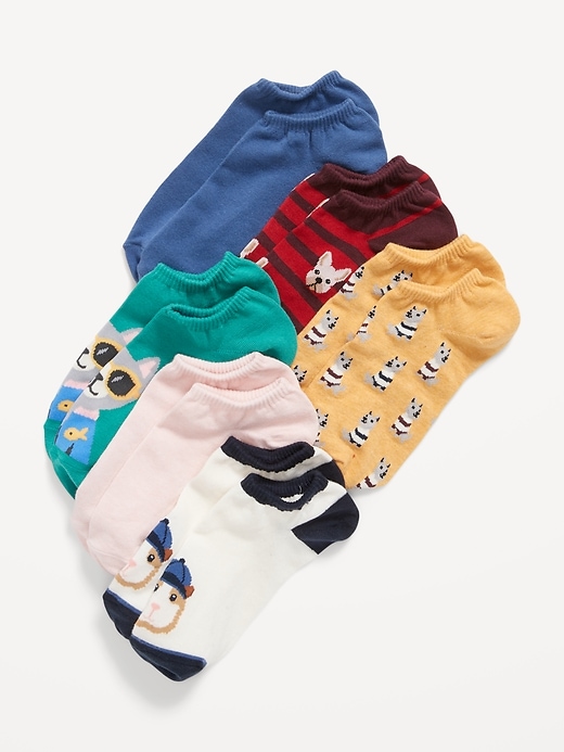 Old Navy Novelty Ankle Socks 6-Pack for Women. 10