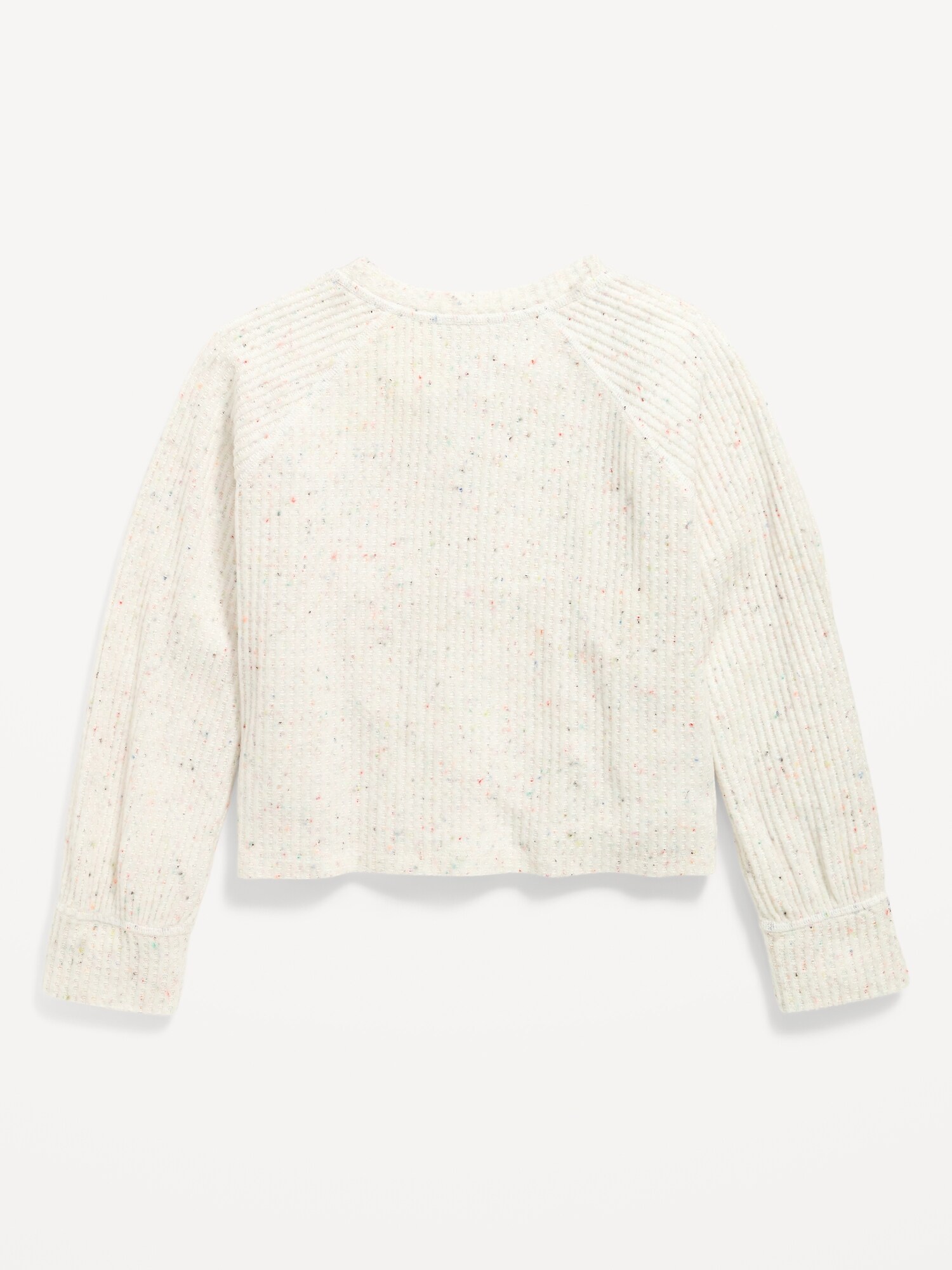 Cozy Textured ThermalKnit Henley Top for Girls Old Navy