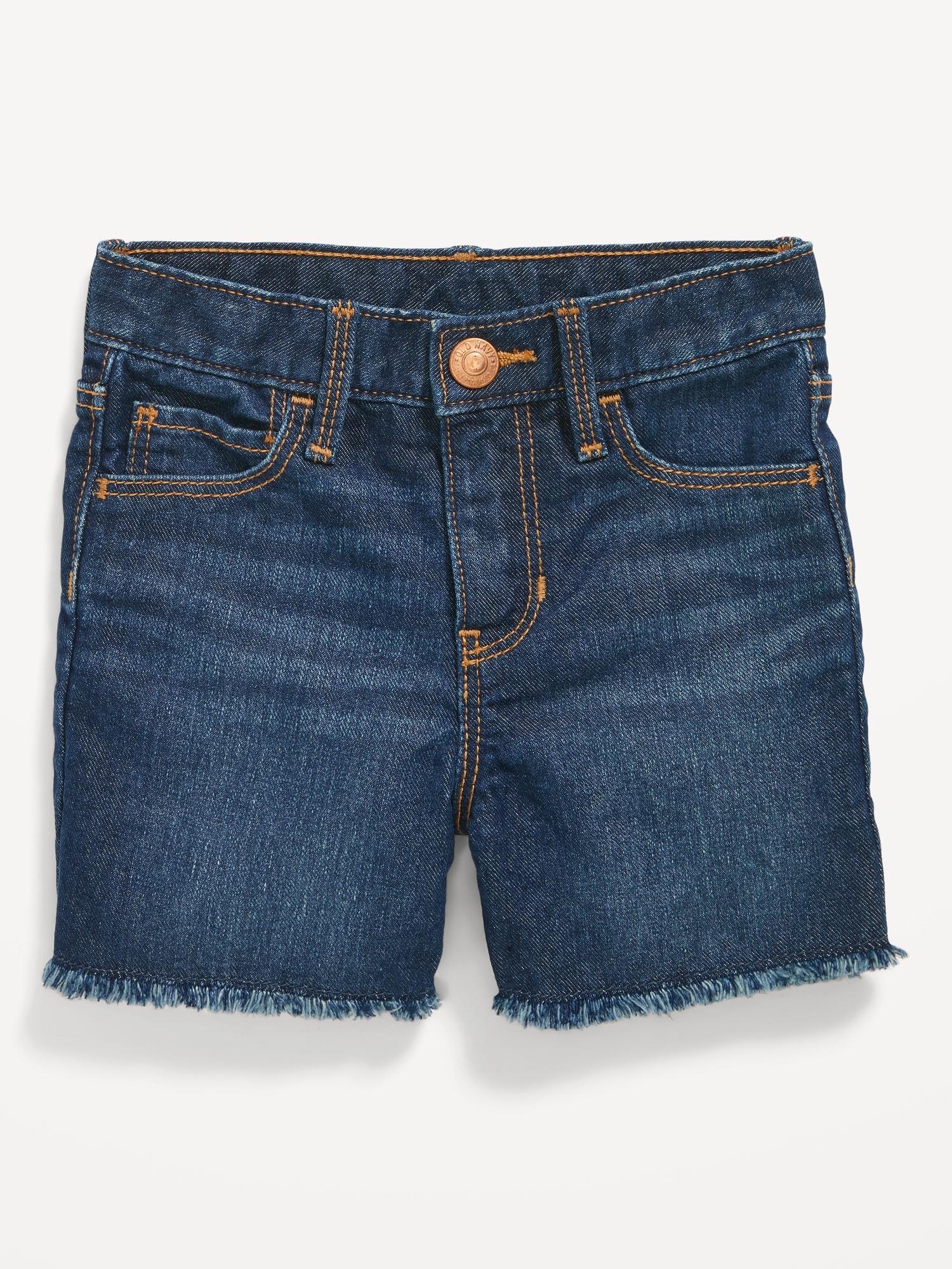 Unisex Frayed-Hem Cut-Off Jean Shorts for Toddler | Old Navy