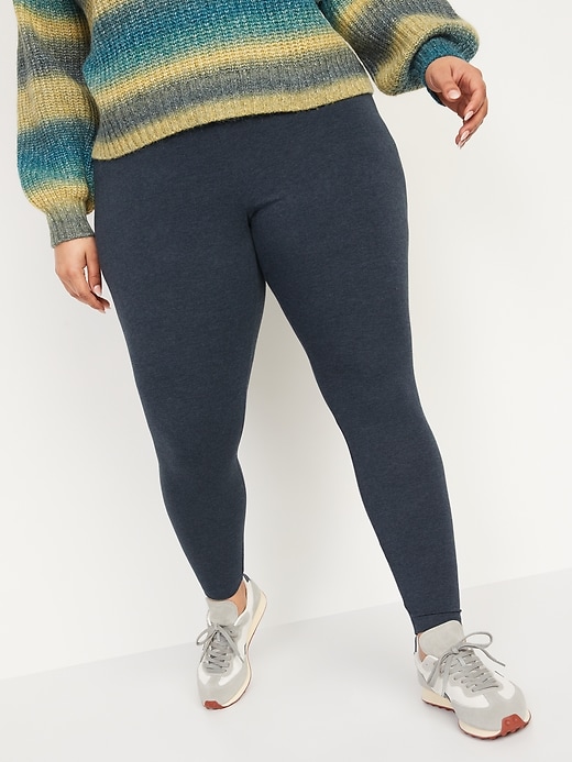 Image number 7 showing, High-Waisted Jersey Ankle Leggings For Women