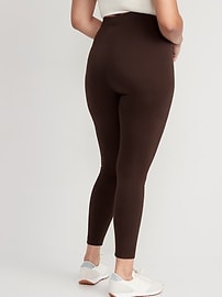 View large product image 33 of 42. High Waisted Jersey Ankle Leggings For Women