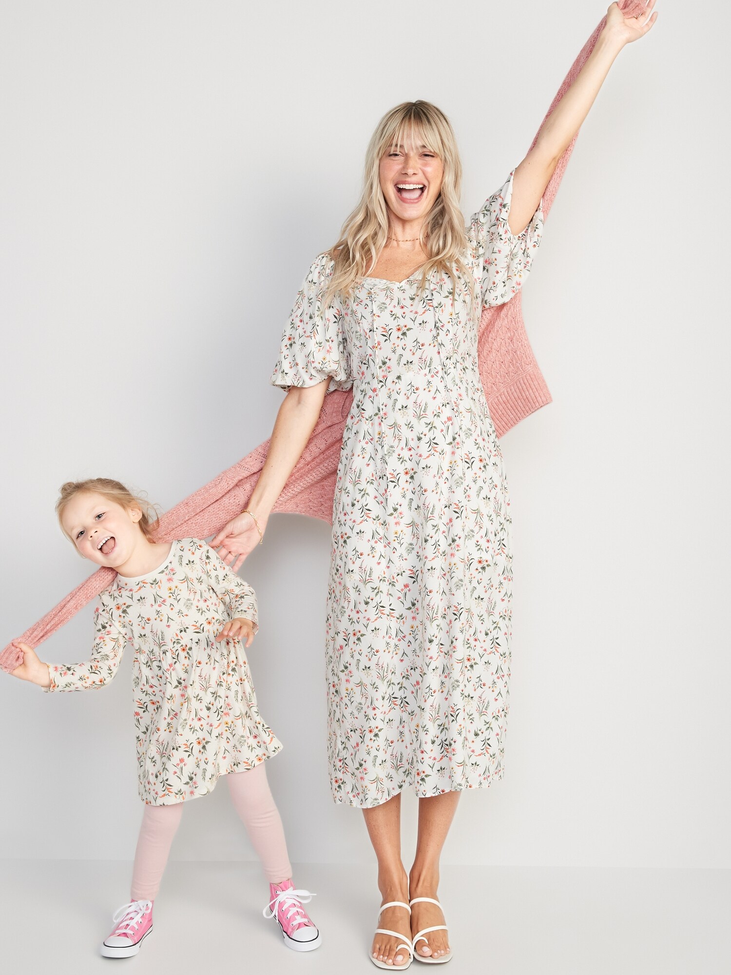 Mother daughter dresses old clearance navy