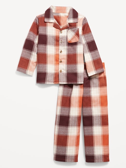 Image number 7 showing, Unisex Matching Print Pajama Set for Toddler & Baby