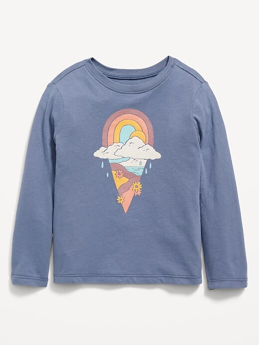 Unisex Long-Sleeve Graphic T-Shirt for Toddler | Old Navy