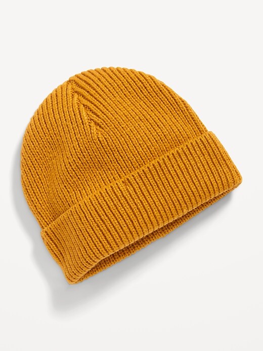 Unisex Solid Knit Beanie for Toddler