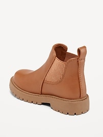 Chunky Chelsea Boots for Toddler Boys
