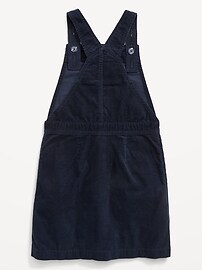 View large product image 3 of 3. Corduroy Pinafore Overall Dress for Girls