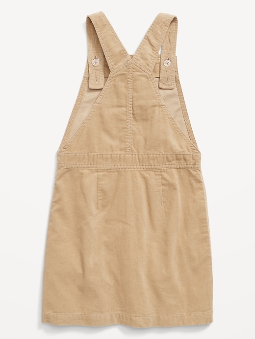 beige corduroy overall dress VINTAGE WASHED CORDUROY WIDE LEG OVERALLS – Lemon & Ash Apparel main image 0
