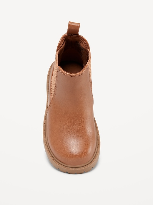 Chunky Chelsea Boots for Toddler Boys