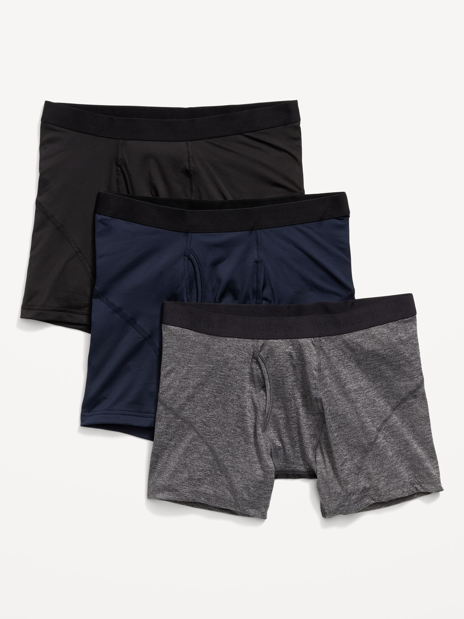 Old Navy - Go-Dry Cool Performance Boxer-Briefs Underwear 3-Pack for ...