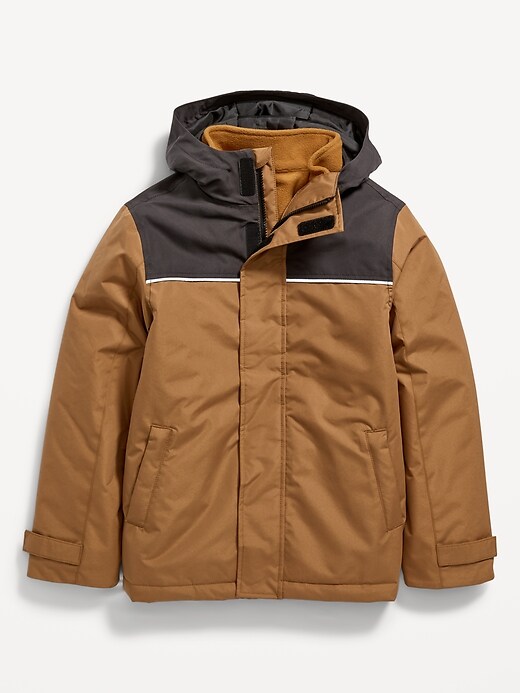 View large product image 1 of 2. Gender-Neutral Water-Resistant 3-In-1 Snow Jacket for Kids