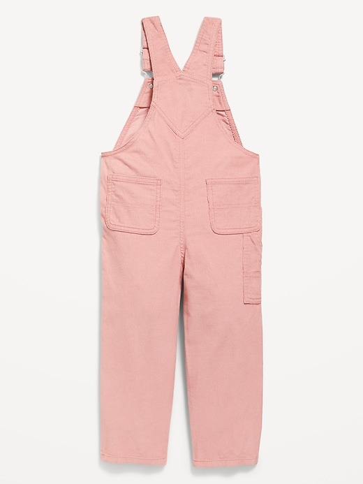 View large product image 2 of 2. Unisex Workwear Corduroy Overalls for Toddler