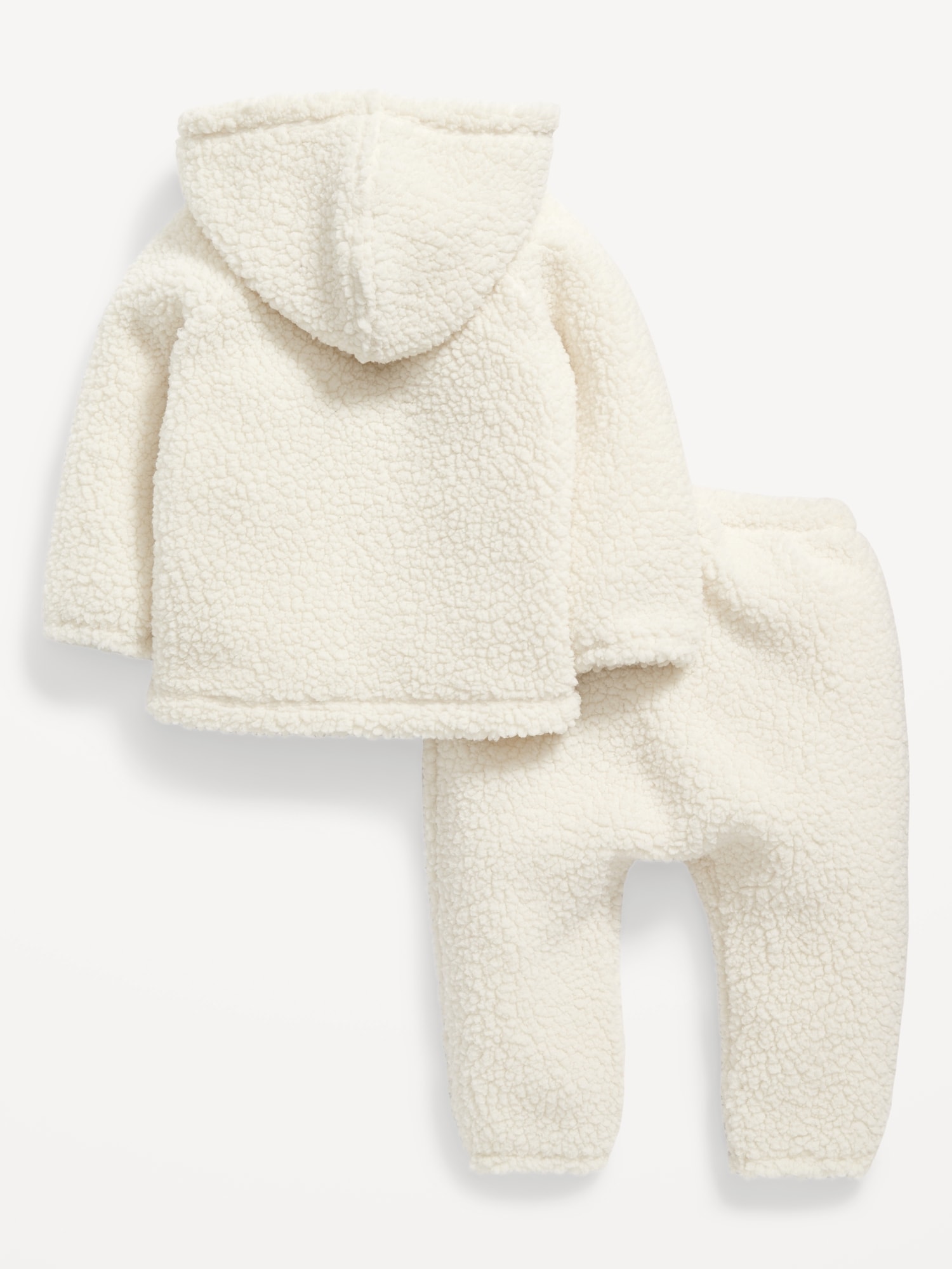 Unisex Sherpa Hoodie and Pants Set for Baby Old Navy