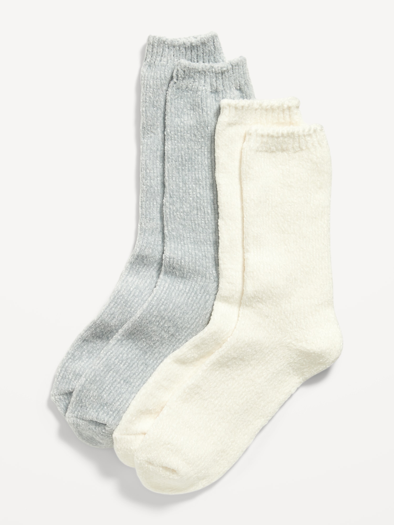 Old Navy Cozy Chenille Socks 2-Pack for Women multi. 1