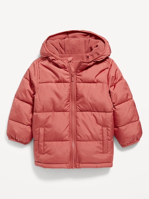 Unisex Water-Resistant Hooded Frost Free Puffer Jacket for Toddler