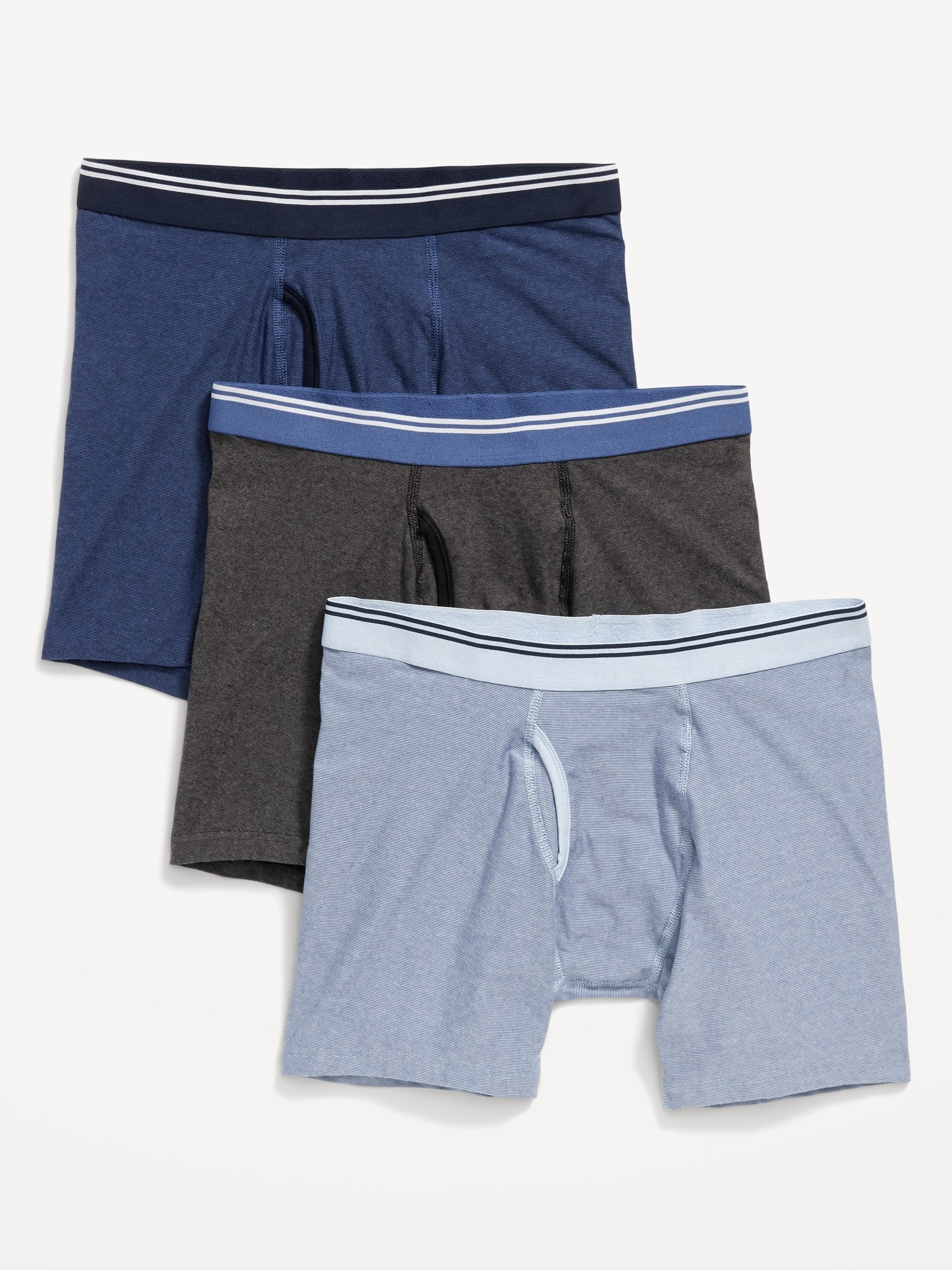NWT Old Navy Soft-Washed Built-In Flex Boxer Briefs Underwear 10-Pack Men  Small