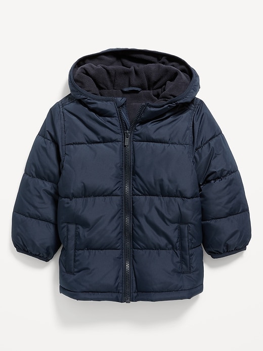 View large product image 1 of 1. Unisex Water-Resistant Hooded Frost Free Puffer Jacket for Toddler