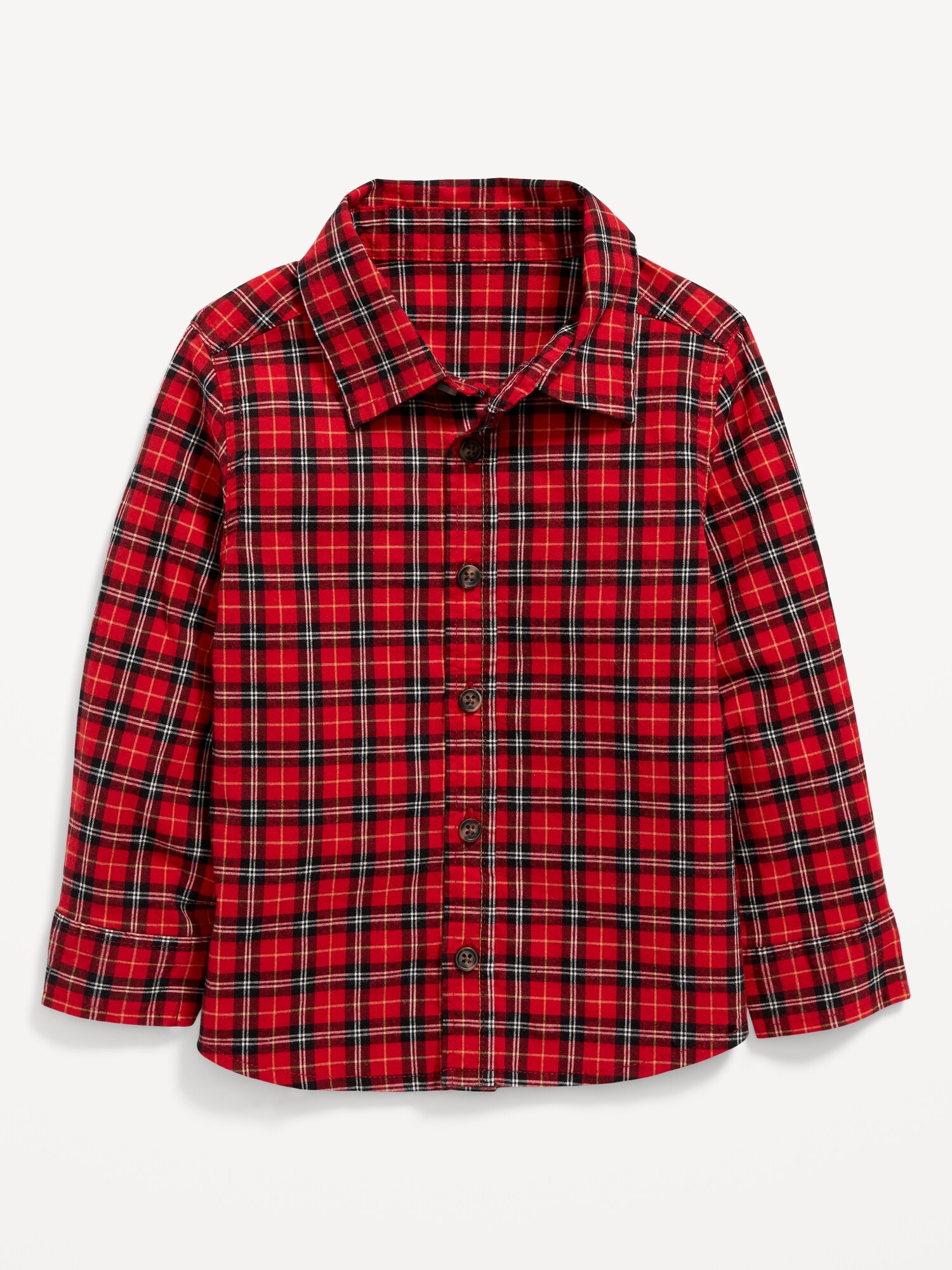 Plaid ButtonFront Shirt for Toddler Boys Old Navy