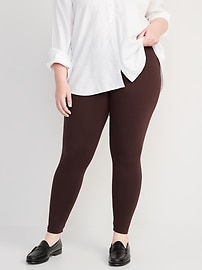View large product image 34 of 42. High Waisted Jersey Ankle Leggings For Women