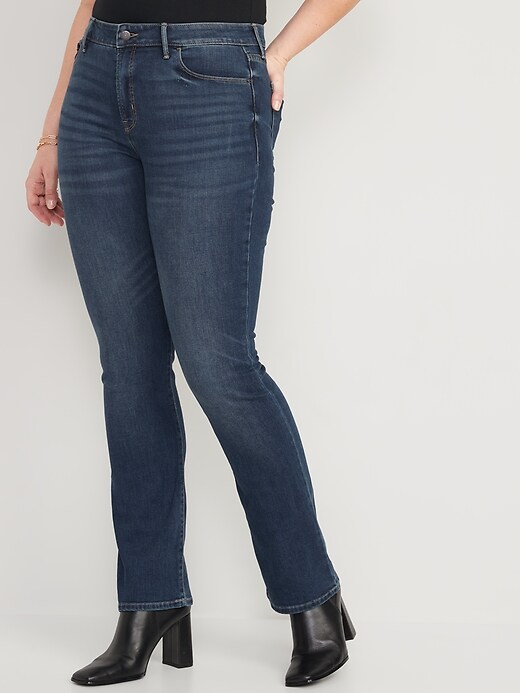 Image number 5 showing, High-Waisted Kicker Boot-Cut Jeans For Women