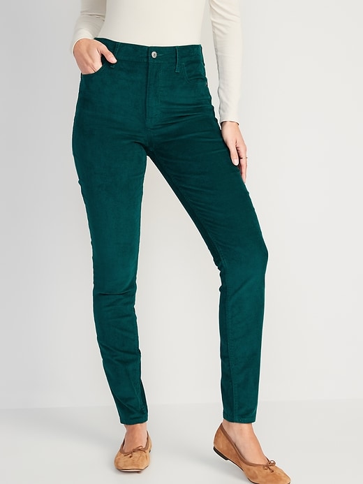 Old Navy - High-Waisted Rockstar Super-Skinny Corduroy Pants for Women