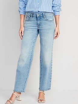 Low-Rise OG Loose Cut-Off Jeans