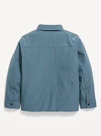 StretchTech Water-Resistant Shacket for Boys